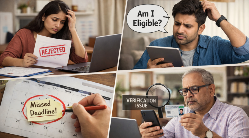 Common Mistakes in Online Admissions